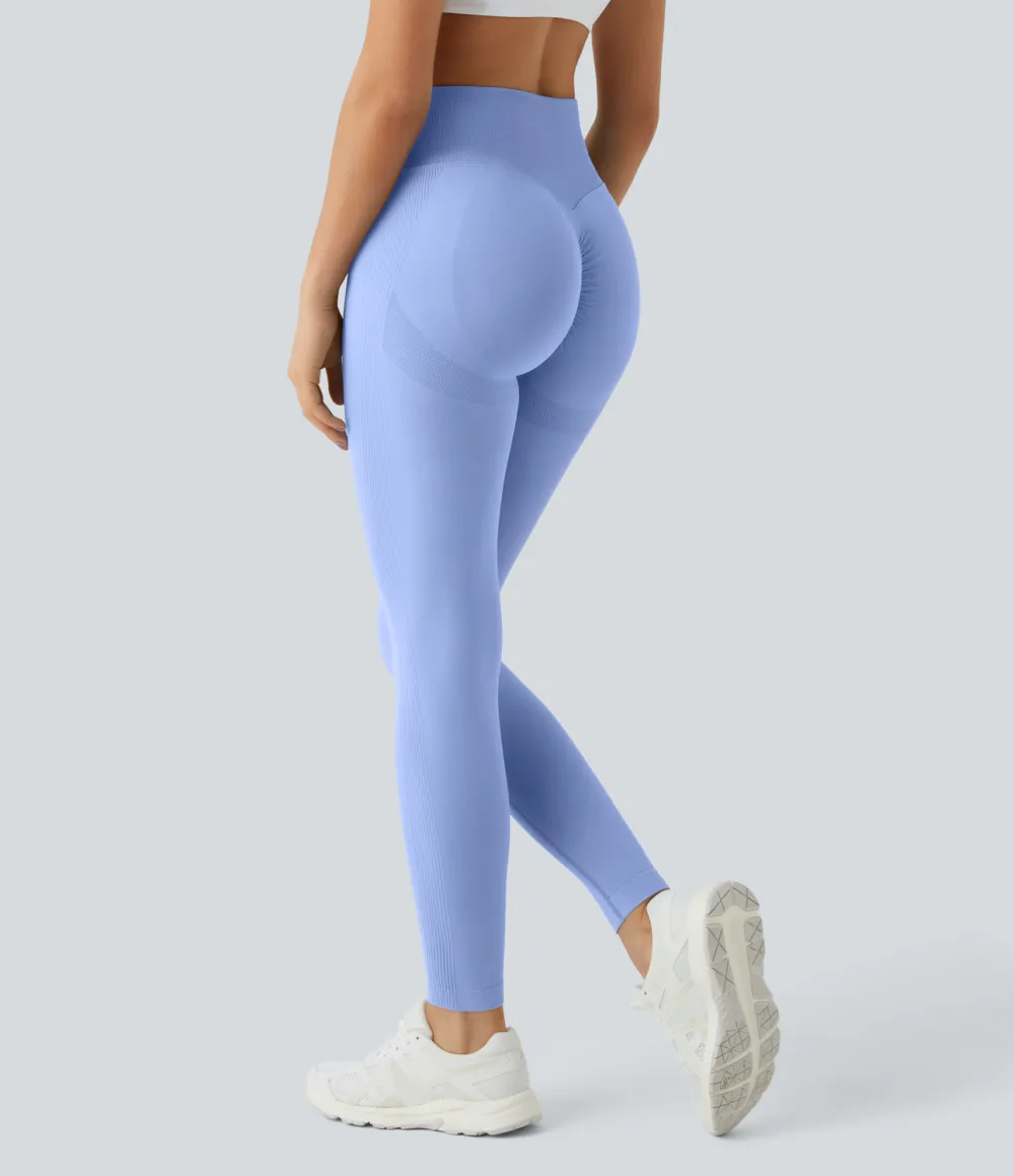Seamless Flow High Waisted Butt Lifting Leggings