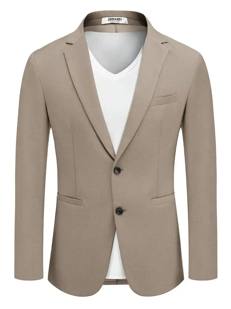 Soft Structure Tailored Blazer Jacket