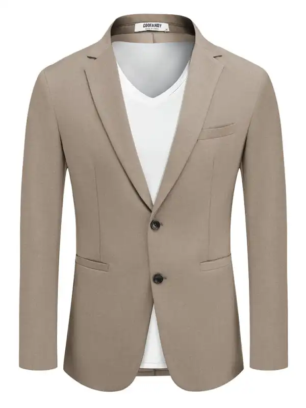 Soft Structure Tailored Blazer Jacket