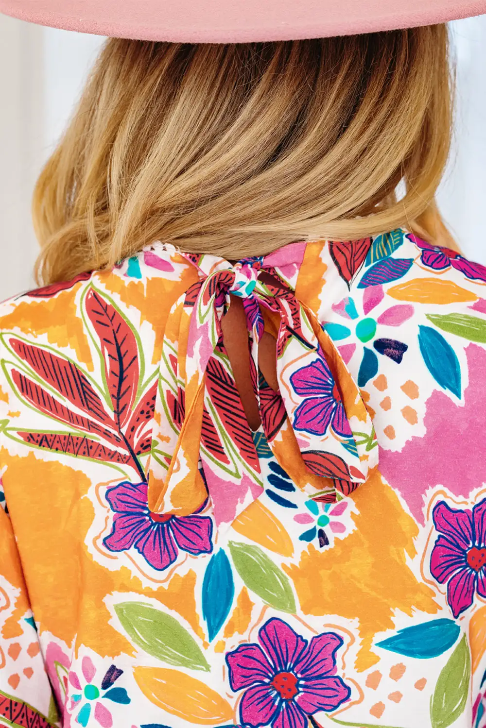 Easy Fit Floral Printed Lace Mini Dress