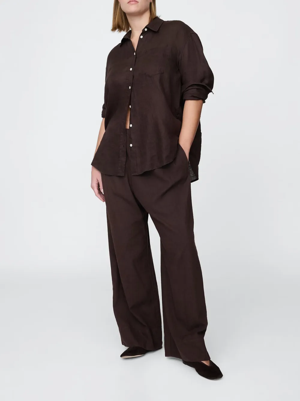 Pure Color Ladies Casual Pants