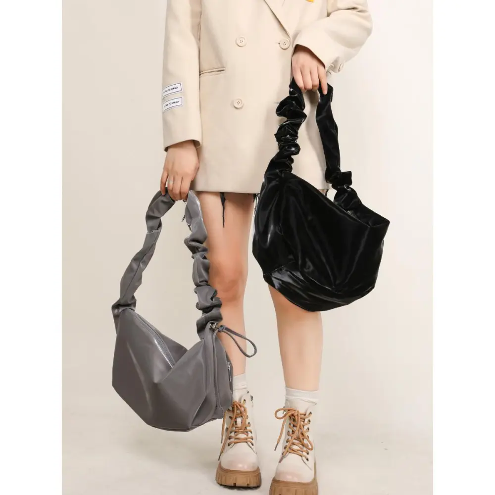 Soft Leather Hobo Bag