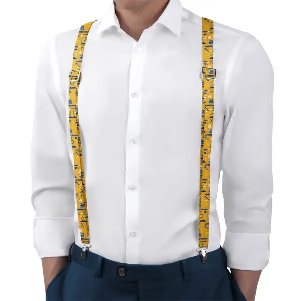 Cultural Emblem Suspenders