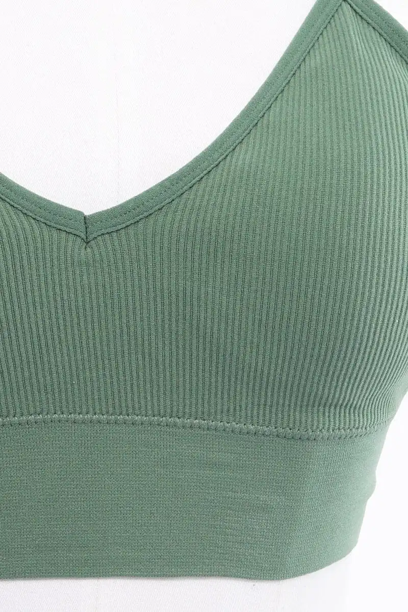 Detailed Seamless Lingerie Set