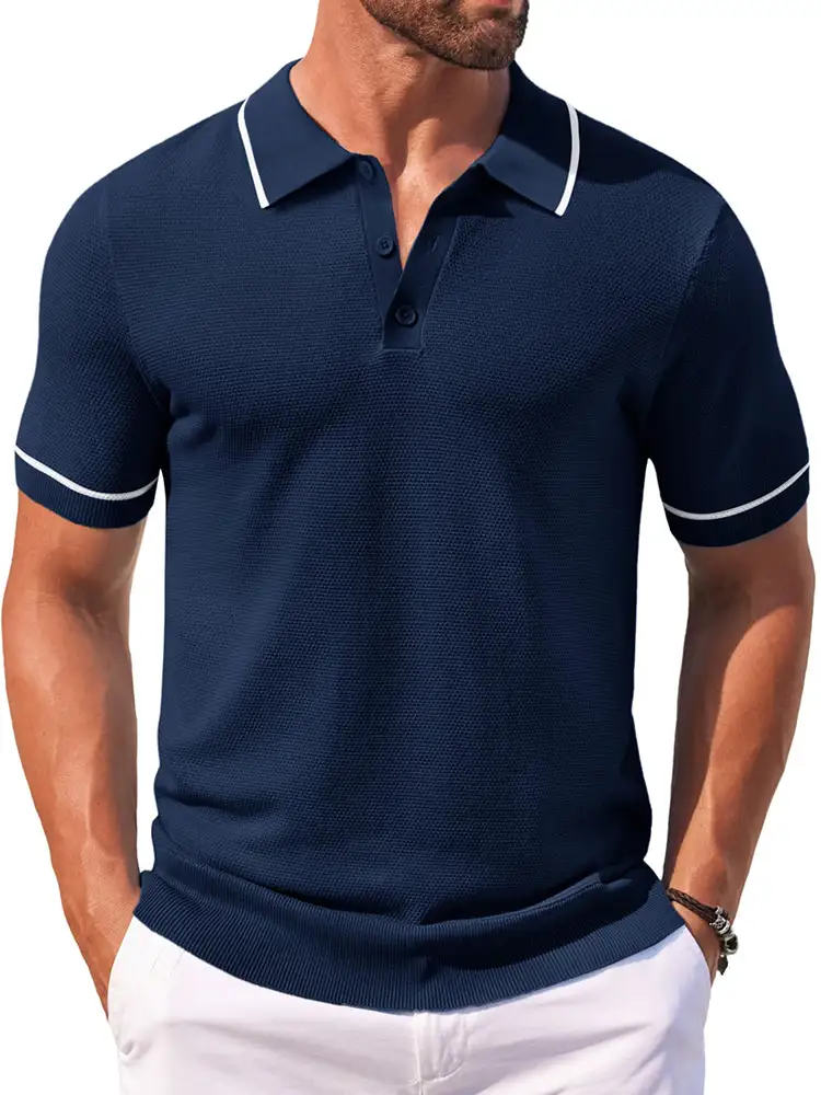 Leisure Knit Golf Polo Shirts