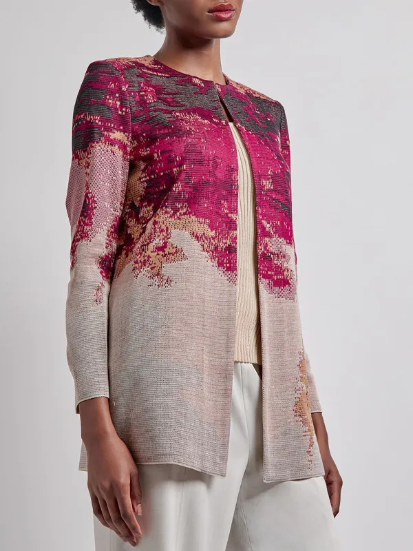 Jacquard Open Knitwear
