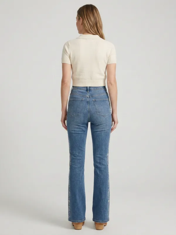 Women's High Waist Casual Denim Jeans