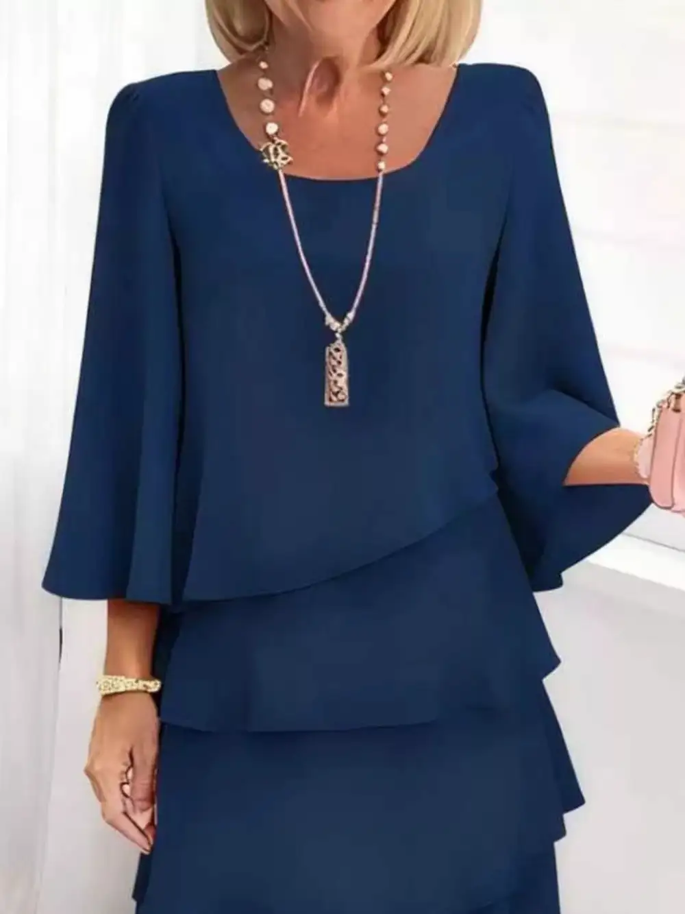 Wearable Cut Ruffle Dress