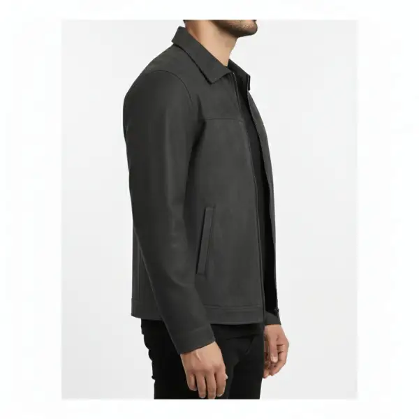 Classic Suede Shirt Jacket Jacket