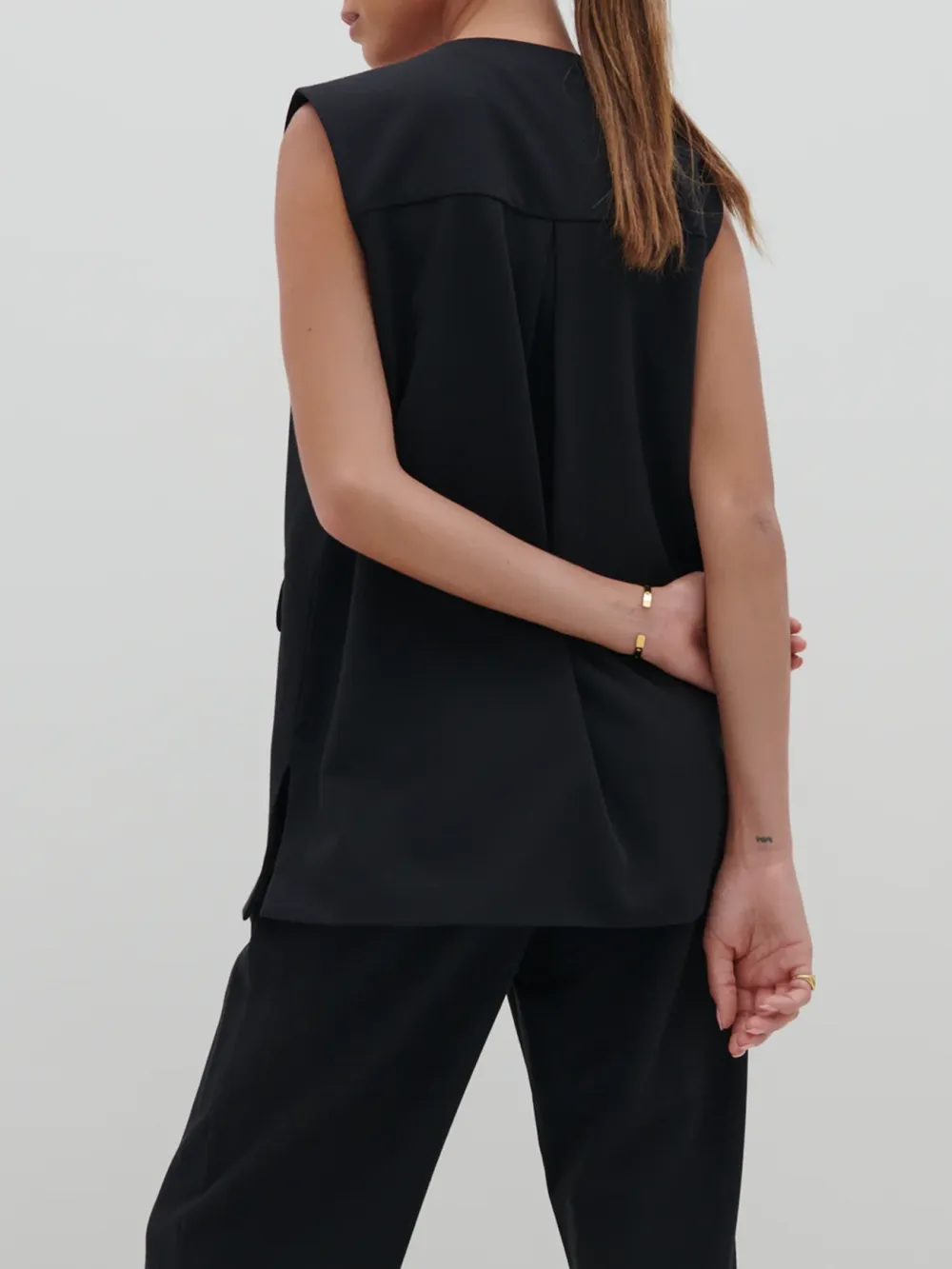 Casual Style Sleeveless Waistcoat