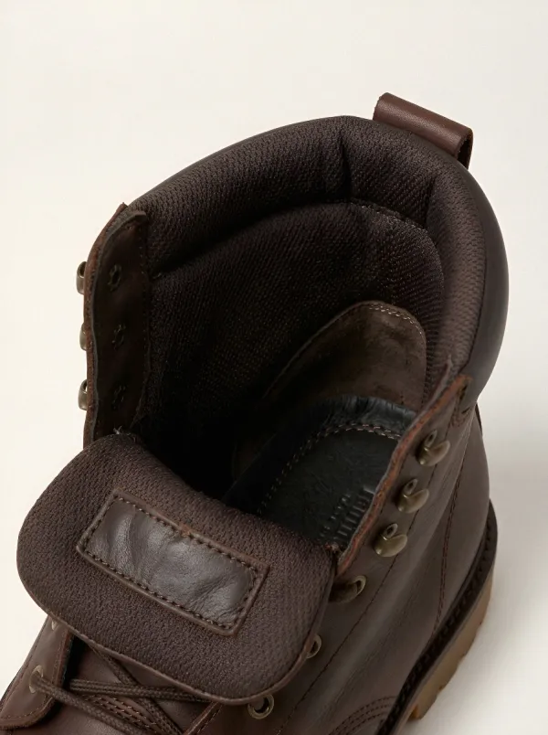 Unisex Moc Toe Classic Work Boots