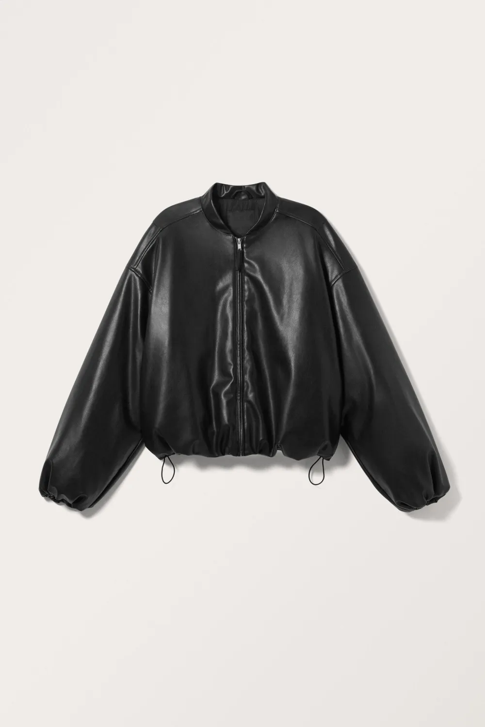 PU Zip Up Jacket
