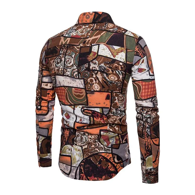 Textured Woven Printed Shirt