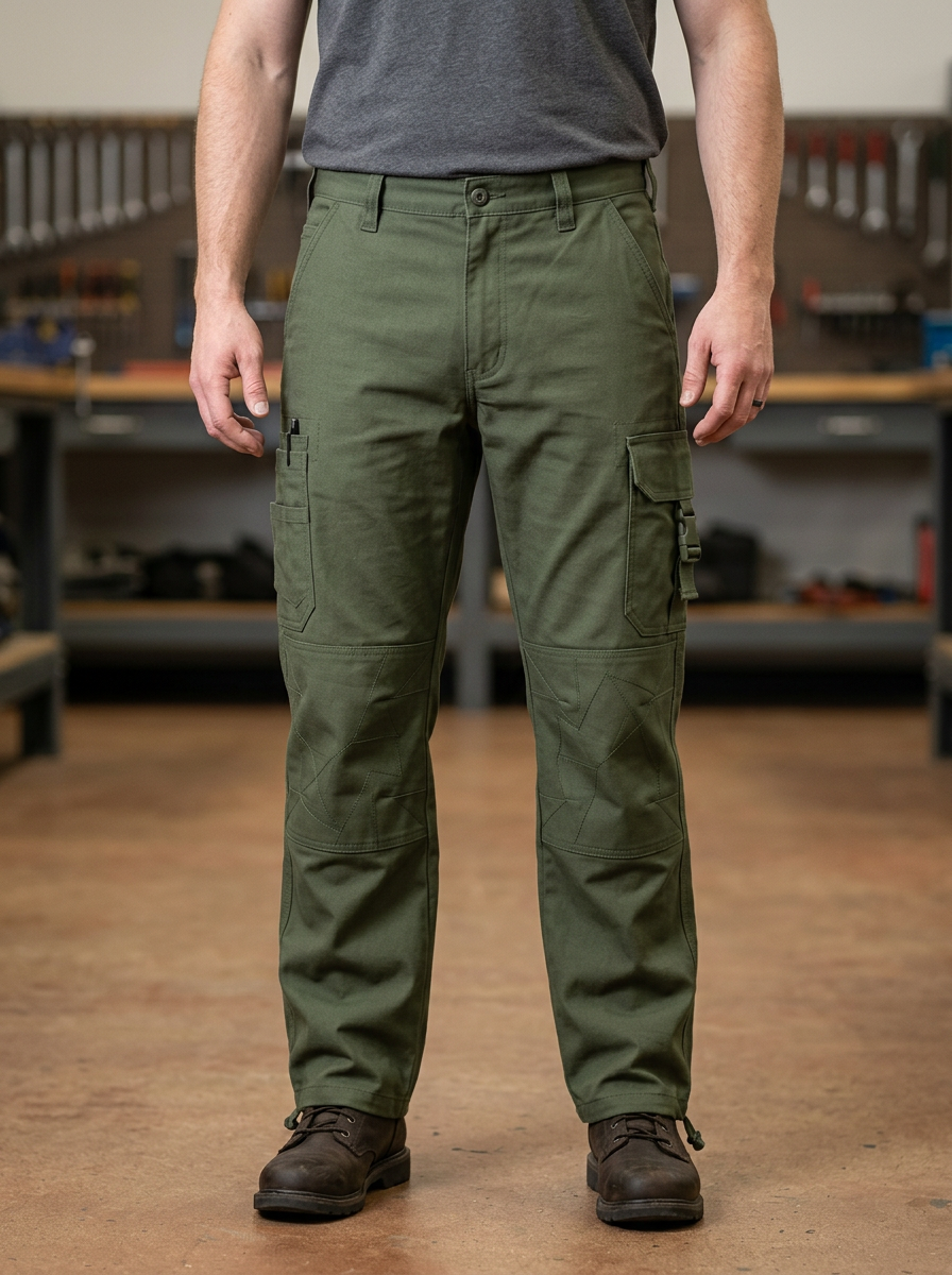 Unisex Reinforced Knee Tactical Work Pants