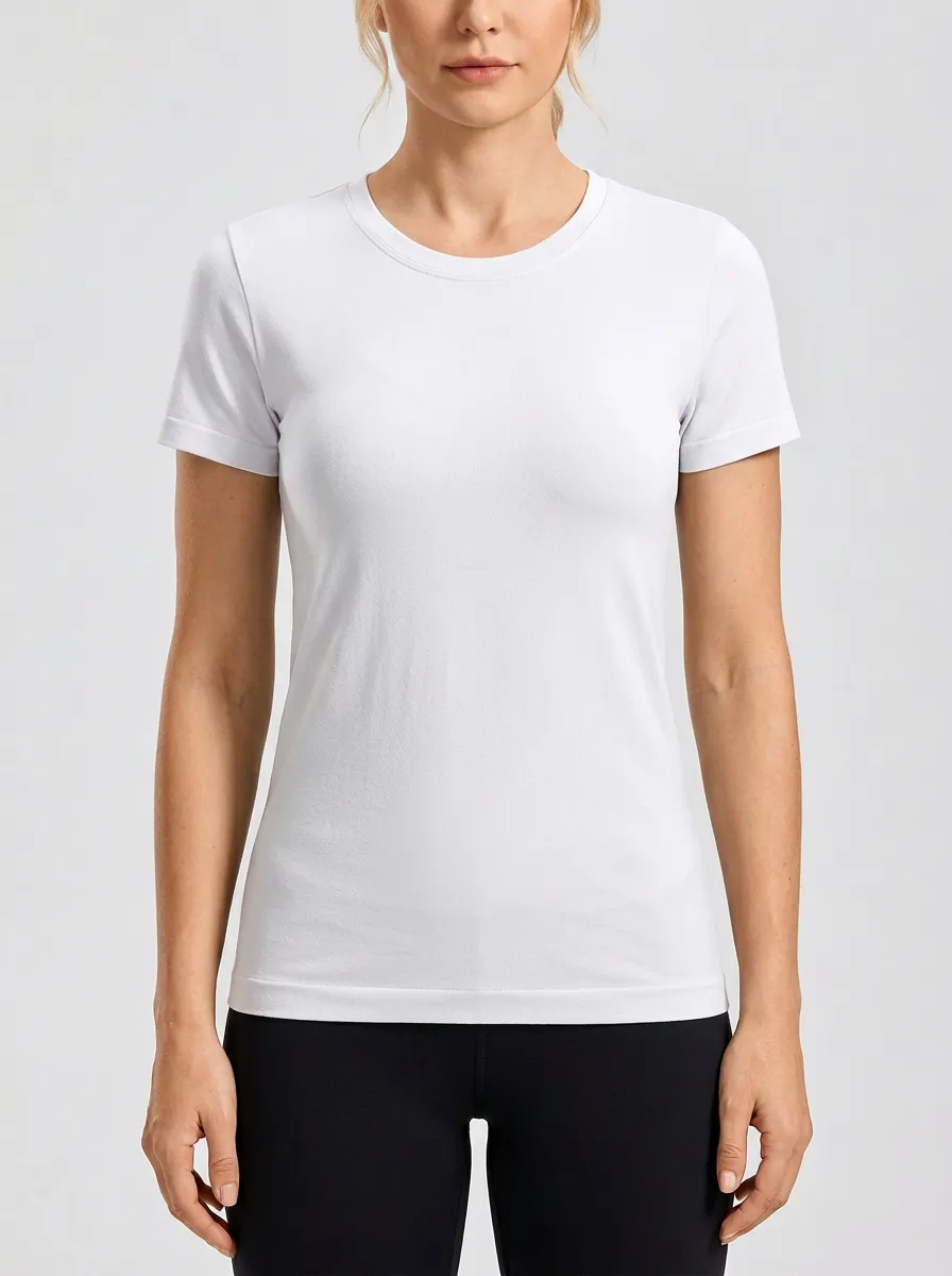 Women's Clean-Line Crewneck Training T-Shirt