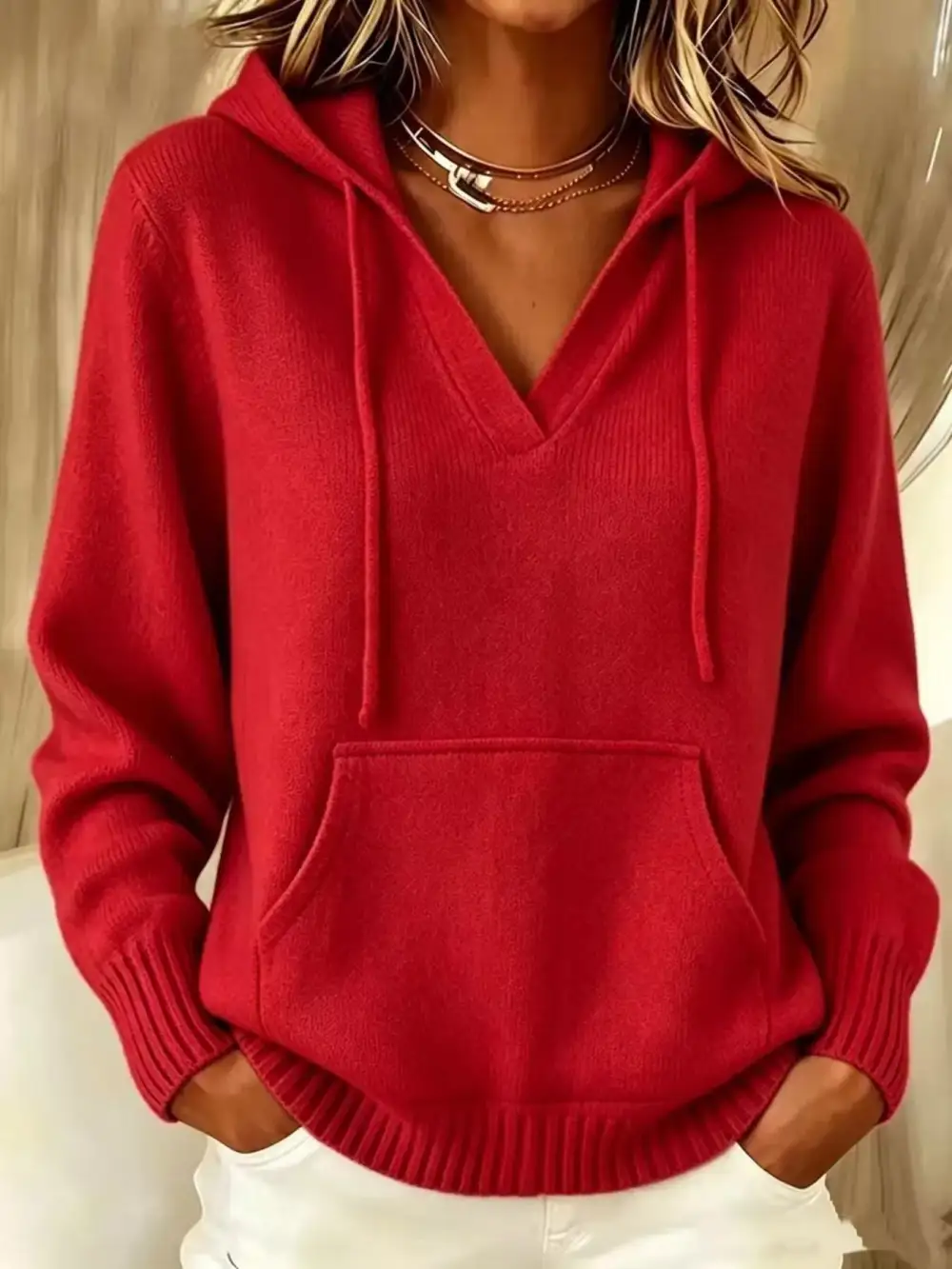 Kangaroo Pocket Everyday Sweater
