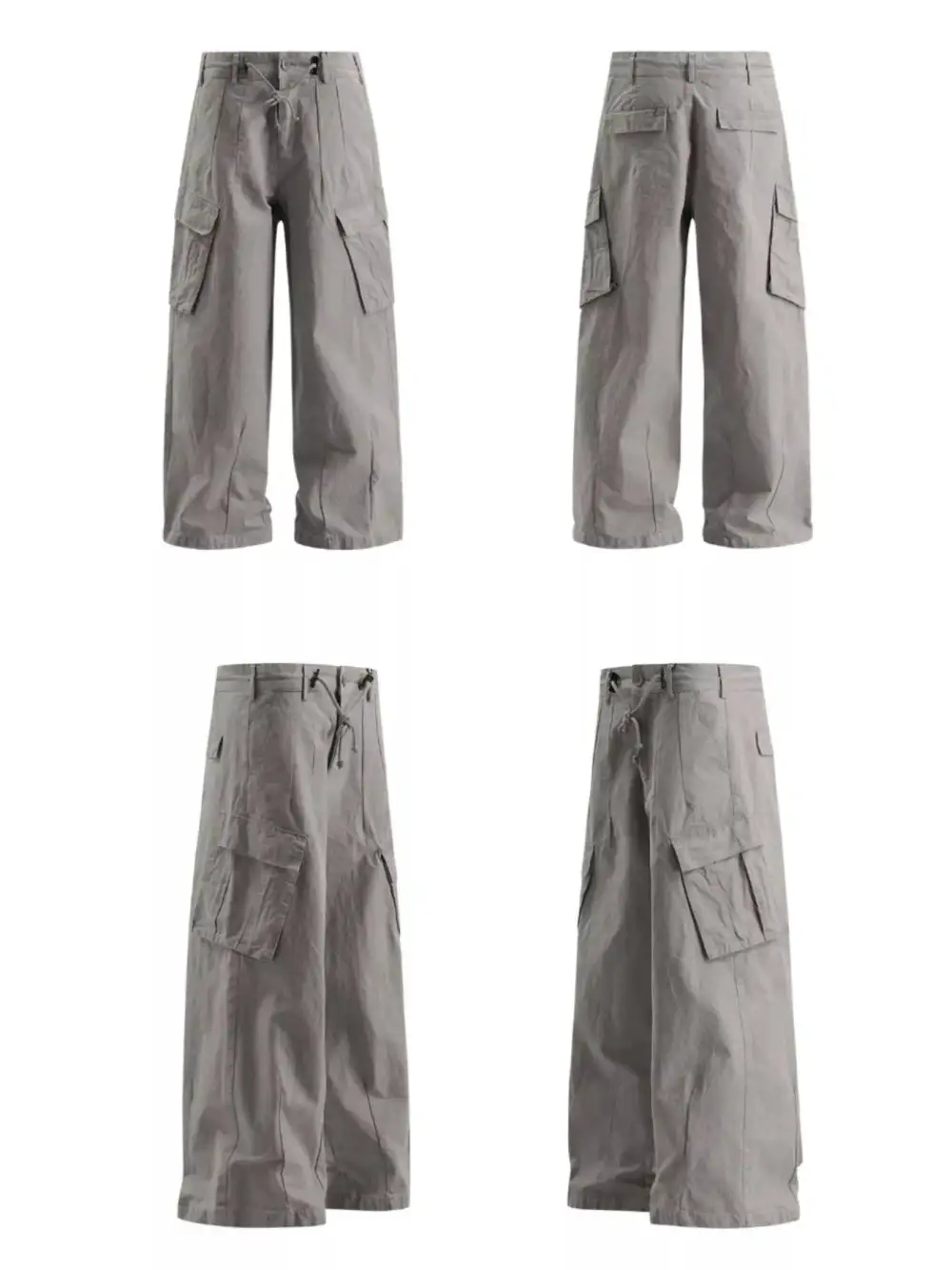 Modern Wide Leg Cargo Pants