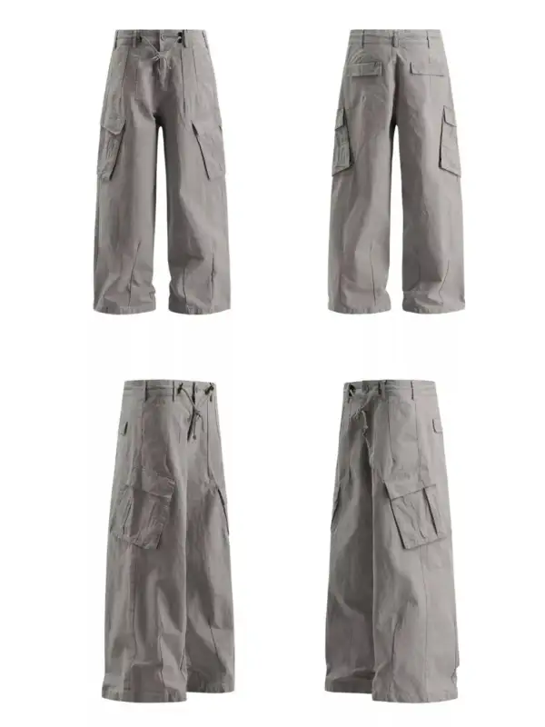 Modern Wide Leg Cargo Pants