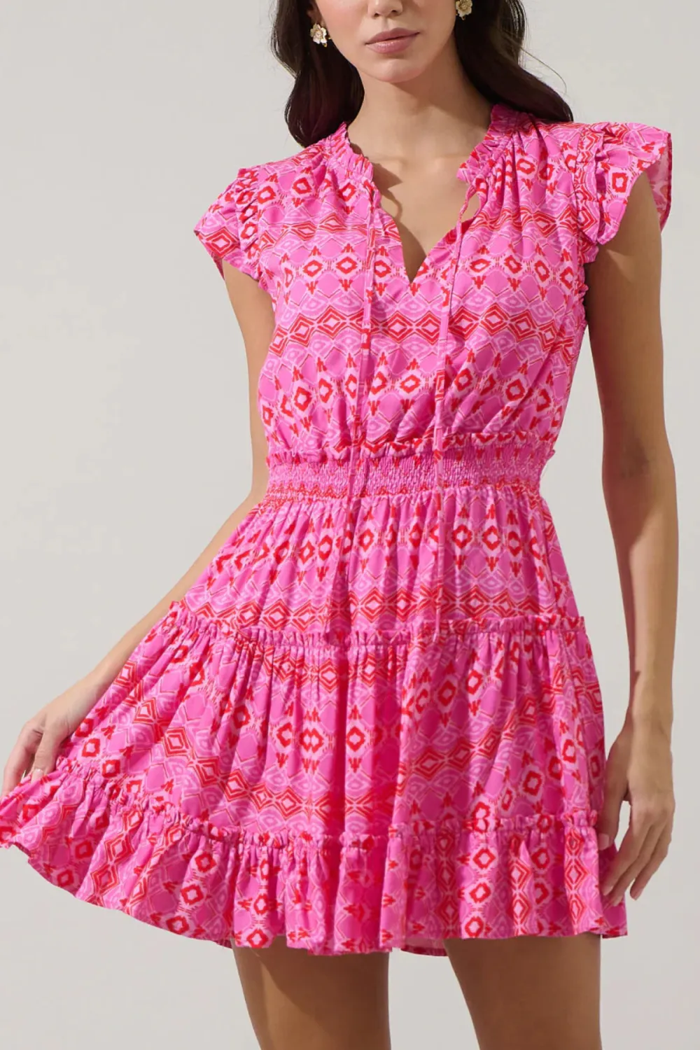 Pink Mini Dress