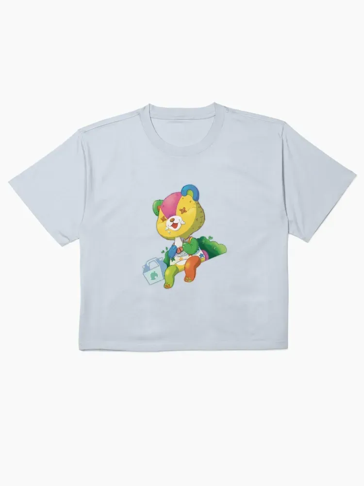 Colorful Bear Printed Women'S T-Shirt