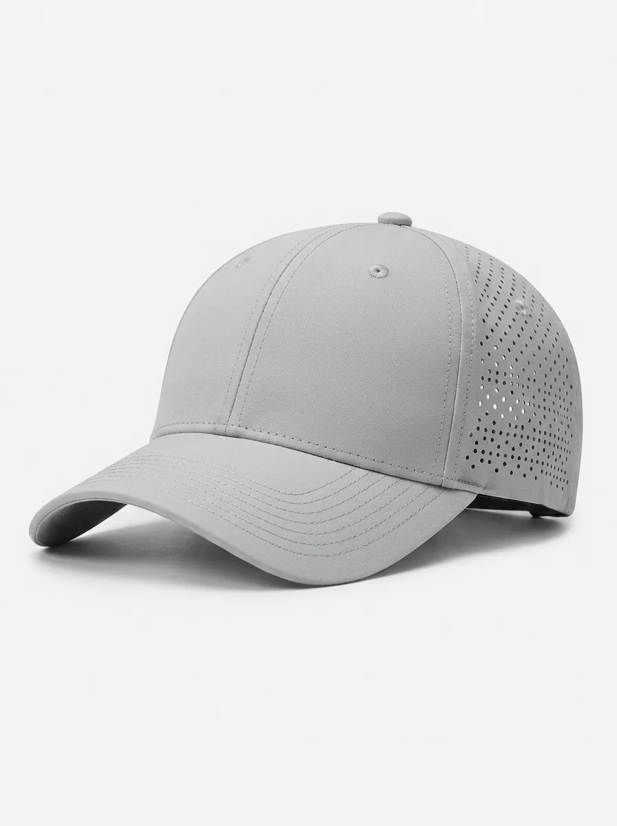Unisex Equestrian Baseball Cap Featuring Horse Print Perforated Design
