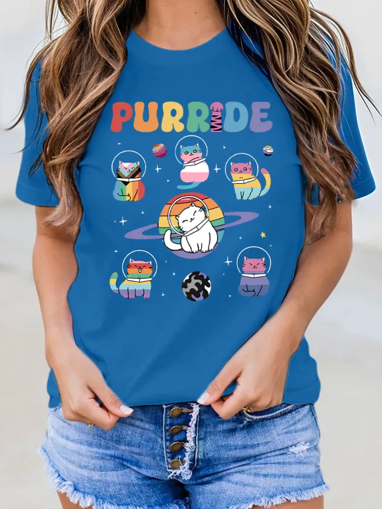 Purride Crew Neck Short Sleeve T-Shirts