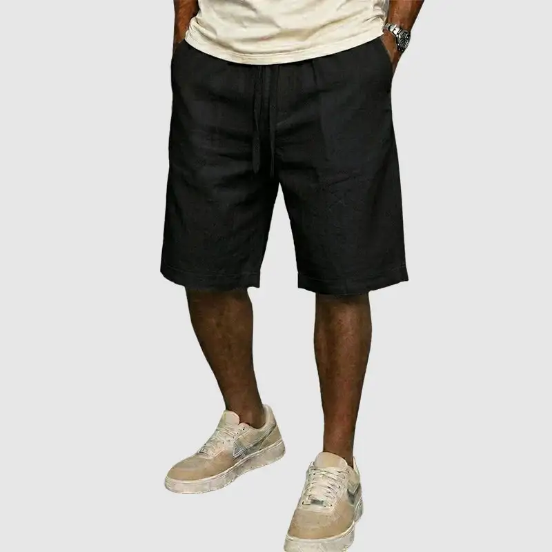 Men's Relaxed Fit Lightweight Cotton Shorts