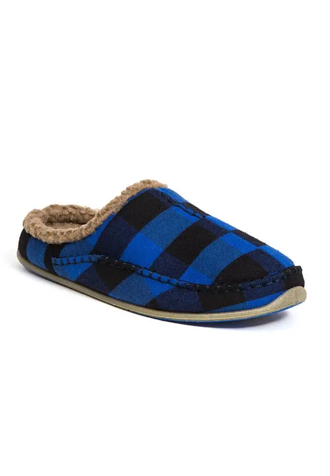 Nordic Plaid Indoor/Outdoor Slippers