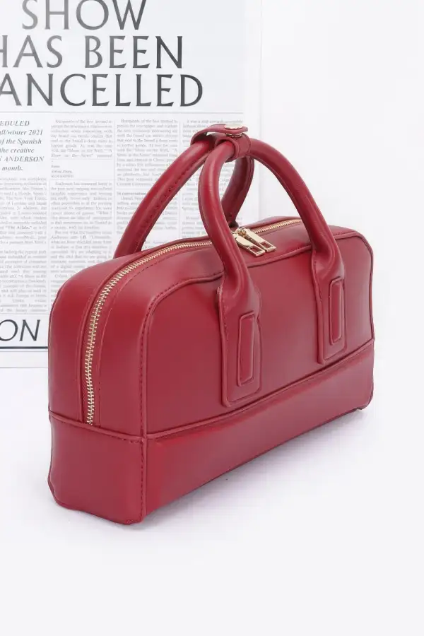 Faux Leather Handbag