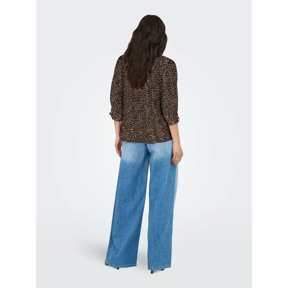 Three-Quarter-Sleeve Viscose Women's Shirt