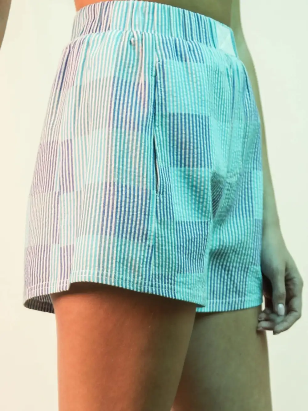 Striped Casual Shorts