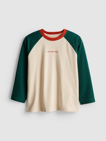 1-9yrs | Pure Cotton Raglan Long Sleeve T-Shirt detail 2