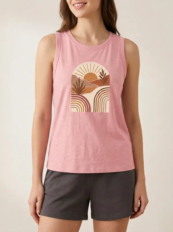 Comfort Built-In Bra Tank Top