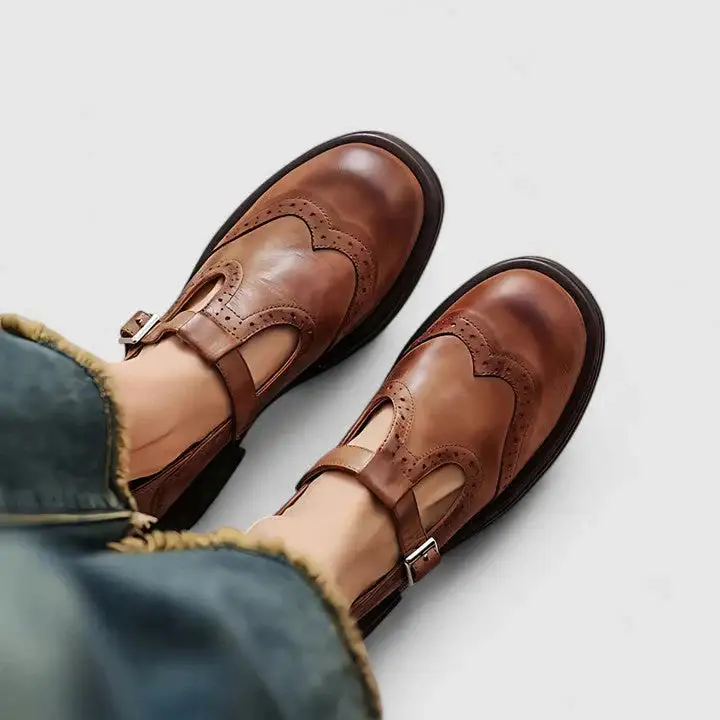 Clean T Strap Supportive Boots