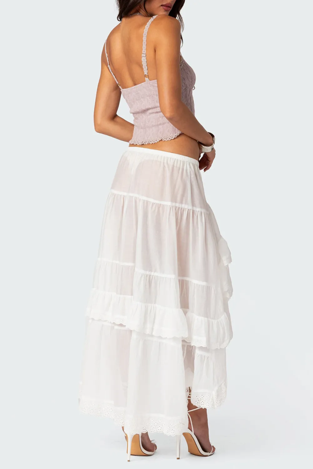 Lacey Knit Tank Top