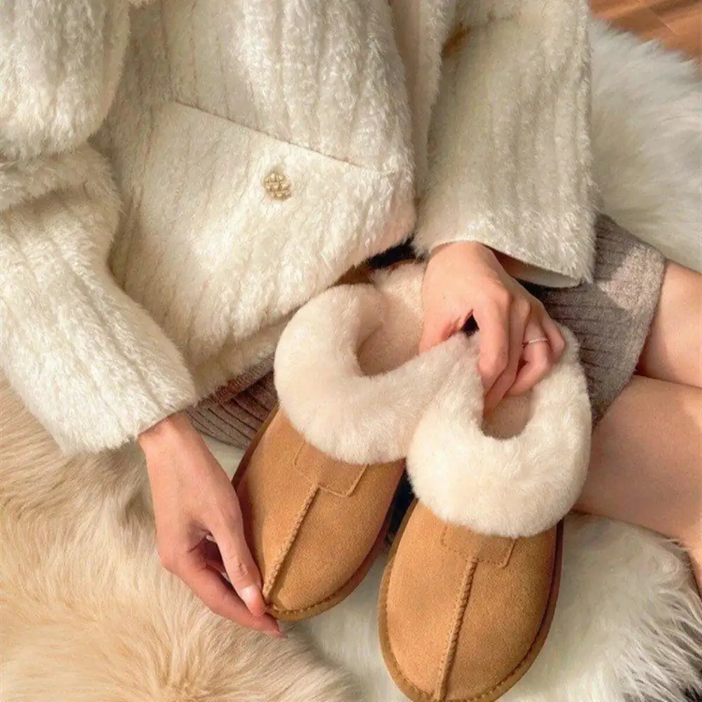 Cozy Plush Lined Slippers
