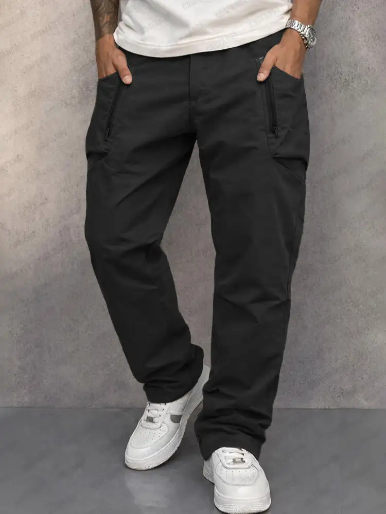 Tapered Cargo Pocket Cargo Pants