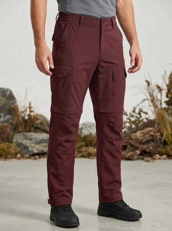 Men's Summit All-Terrain Waterproof Zip-Off Tactical Cargo Pants