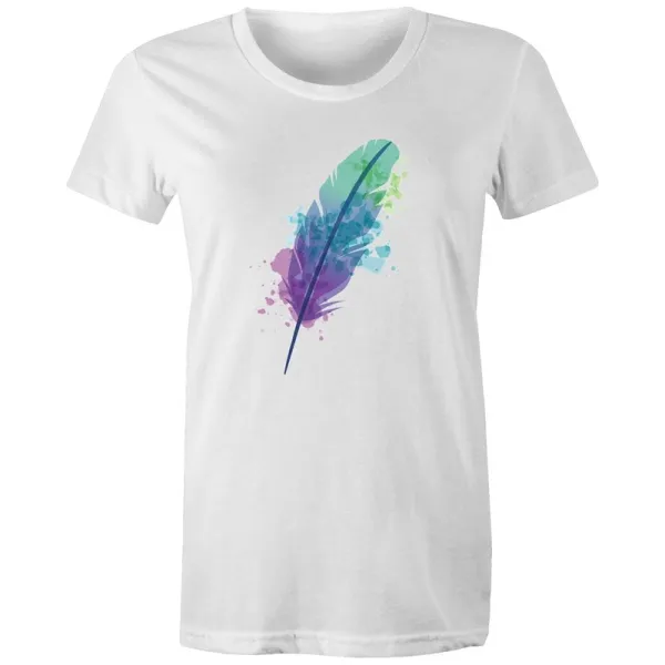Feather Watercolour T-Shirt