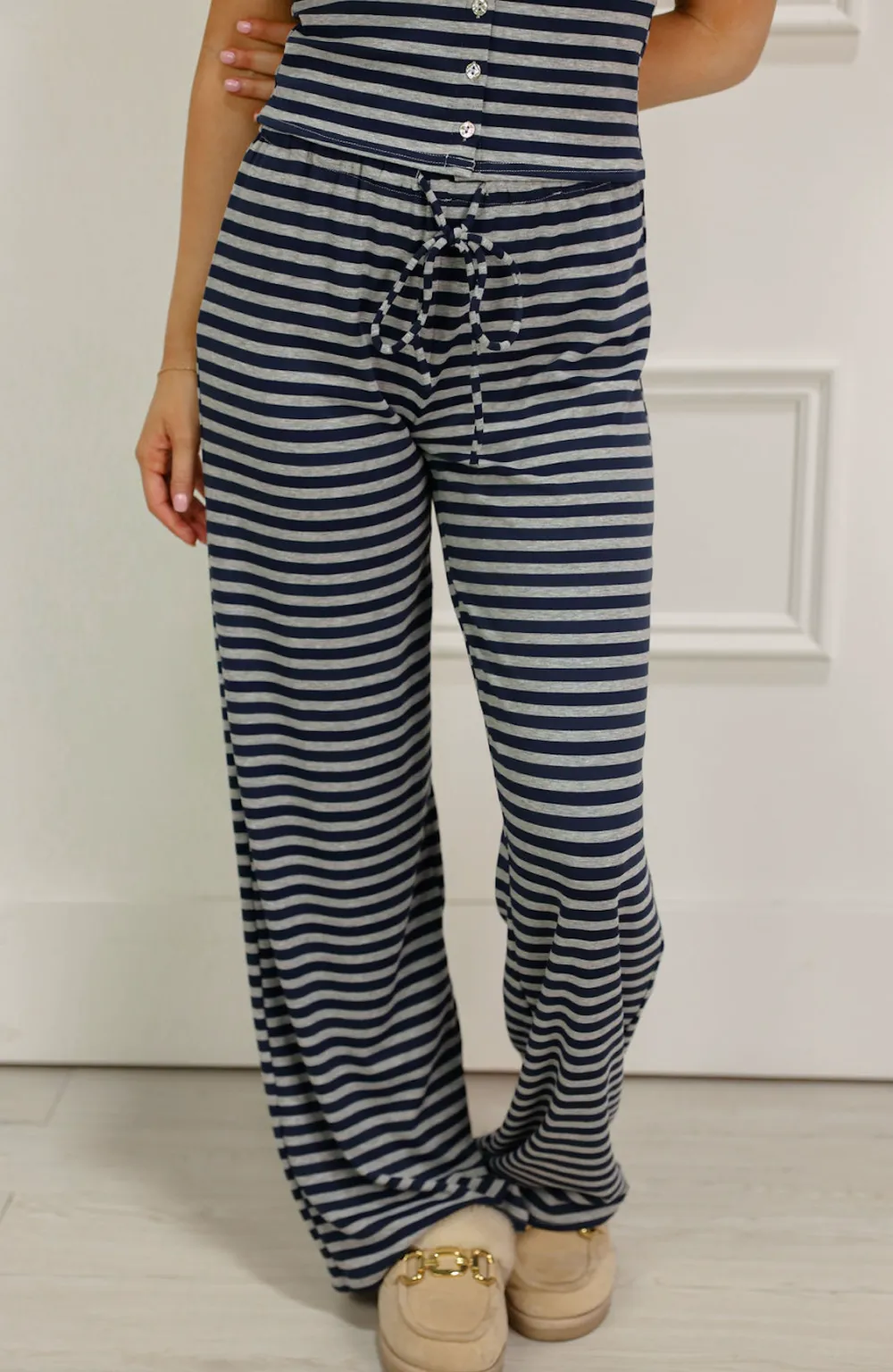 Structured Pants Set