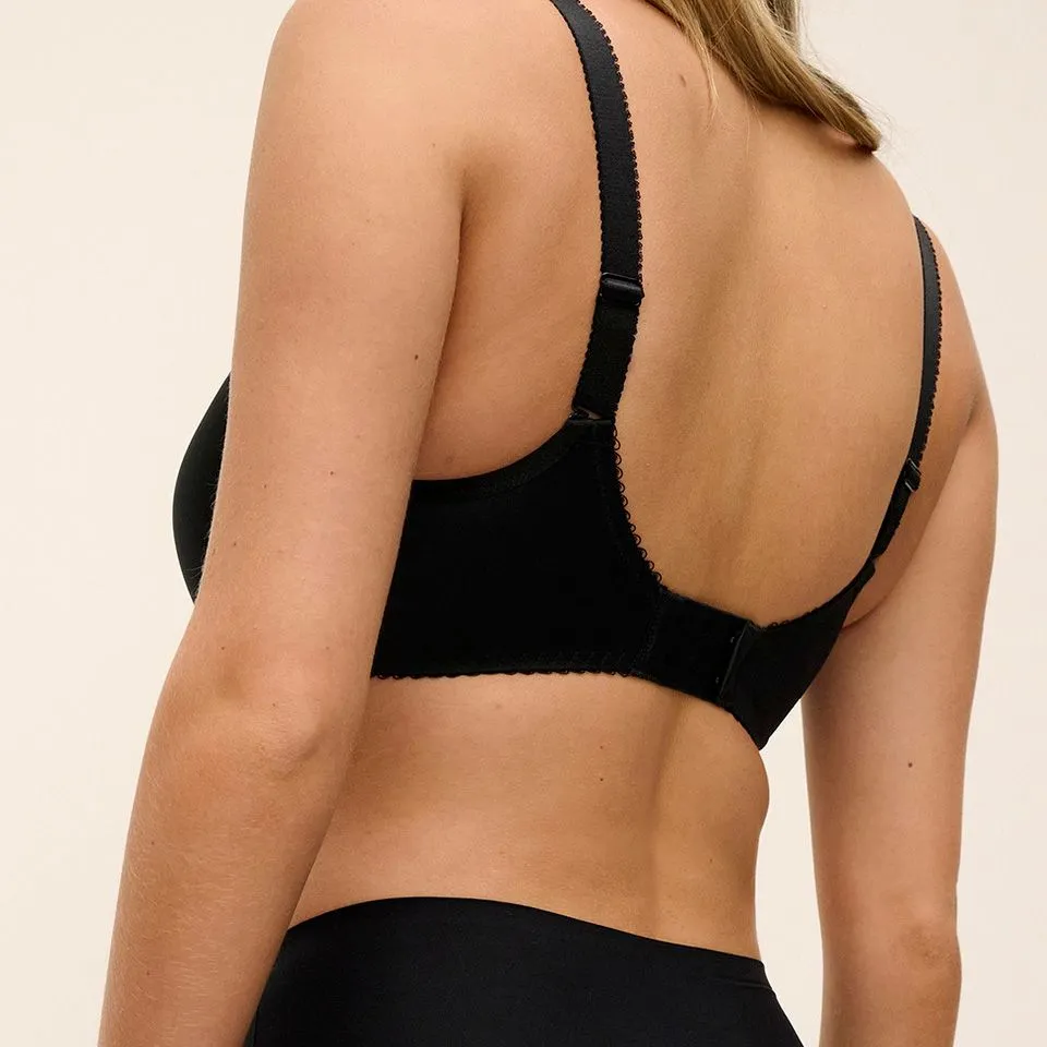 Women's Spacer Molded Rounded Shape Breathable Smoothing Bra