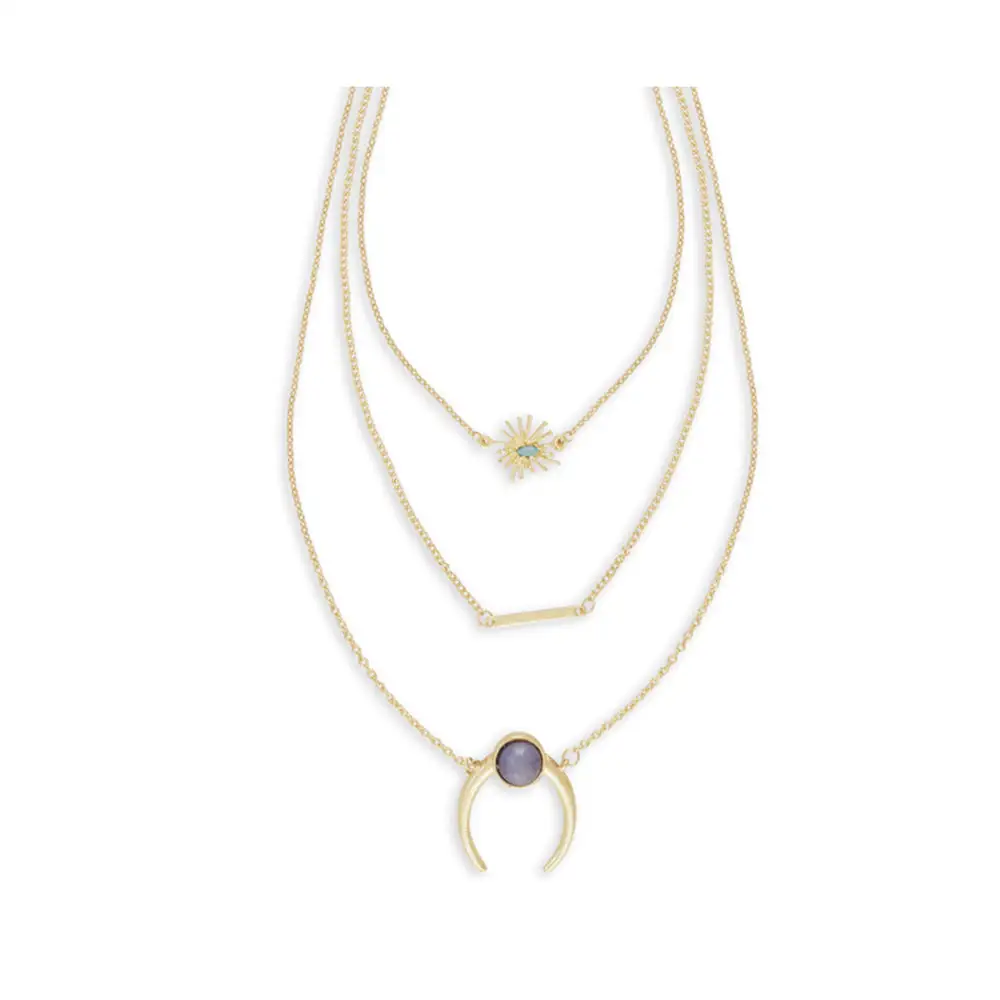 Moon Ornamental Necklace