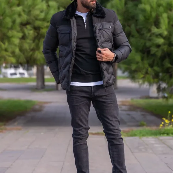 Classic Slim Fit Refined Casual Jacket