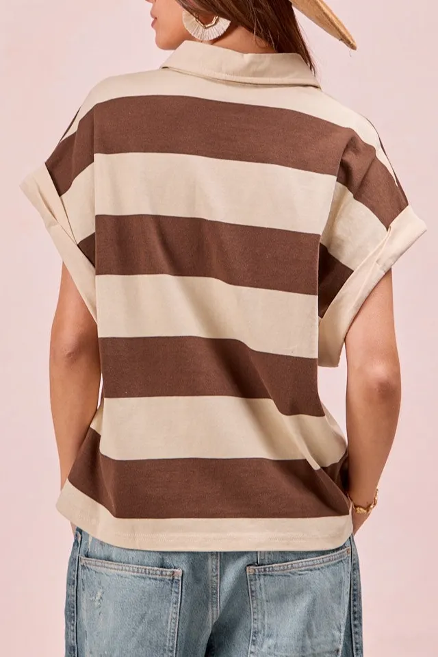 Striped Relaxed Top