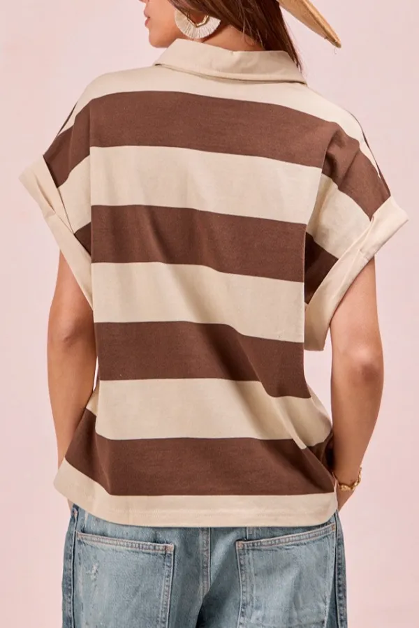 Striped Relaxed Top