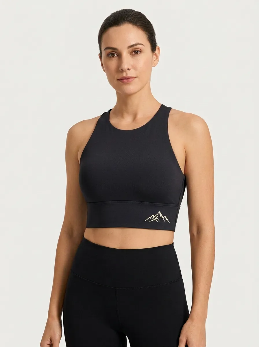 Women's Mountain-Graphic Sports Bra