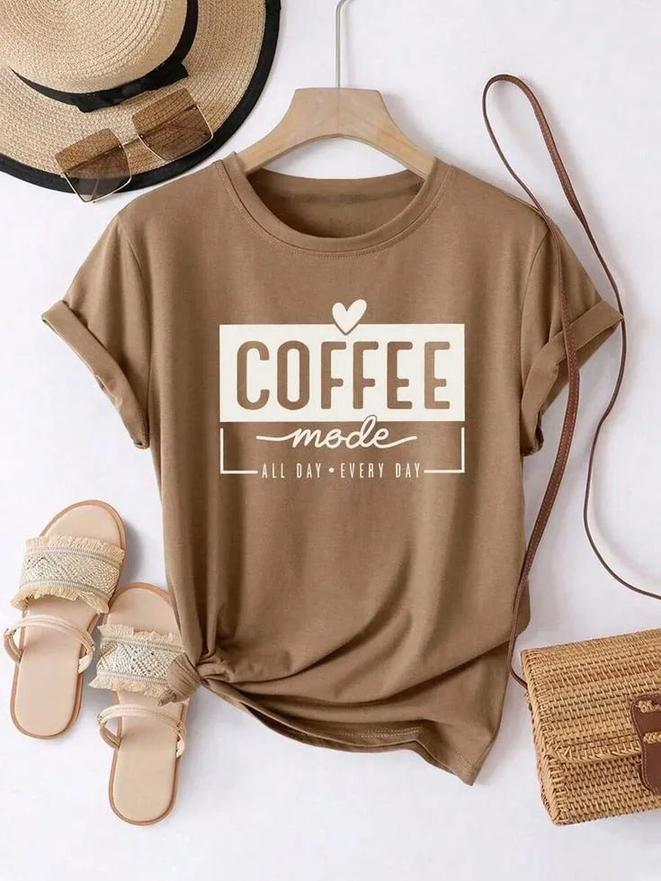 Coffee Mode Cotton Tee