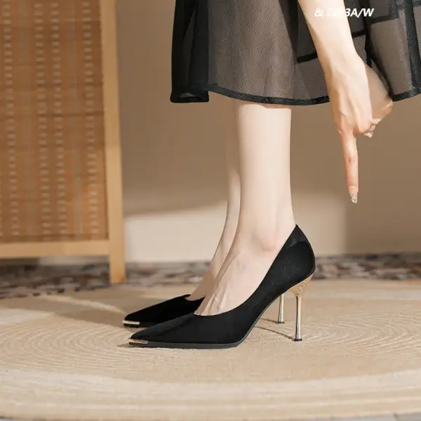 Textured Dress Heels