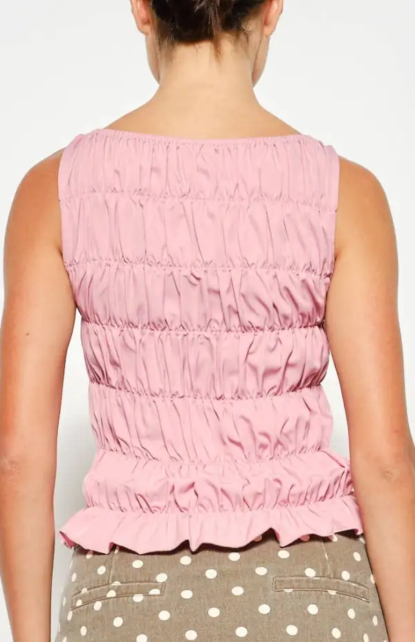 Textured Women's Blouse Top