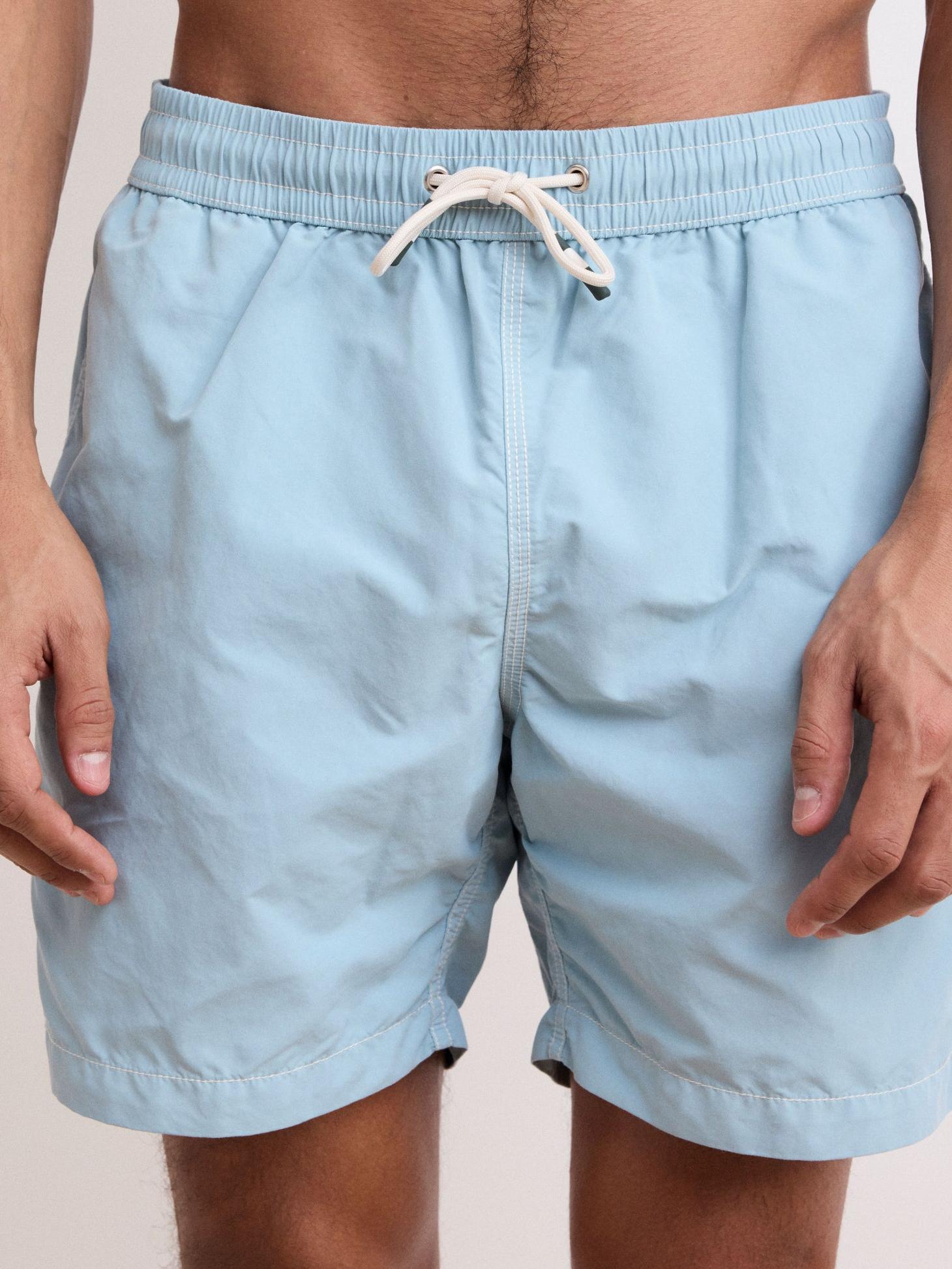 Loose Casual Comfortable Breathable Green Swim Trunks